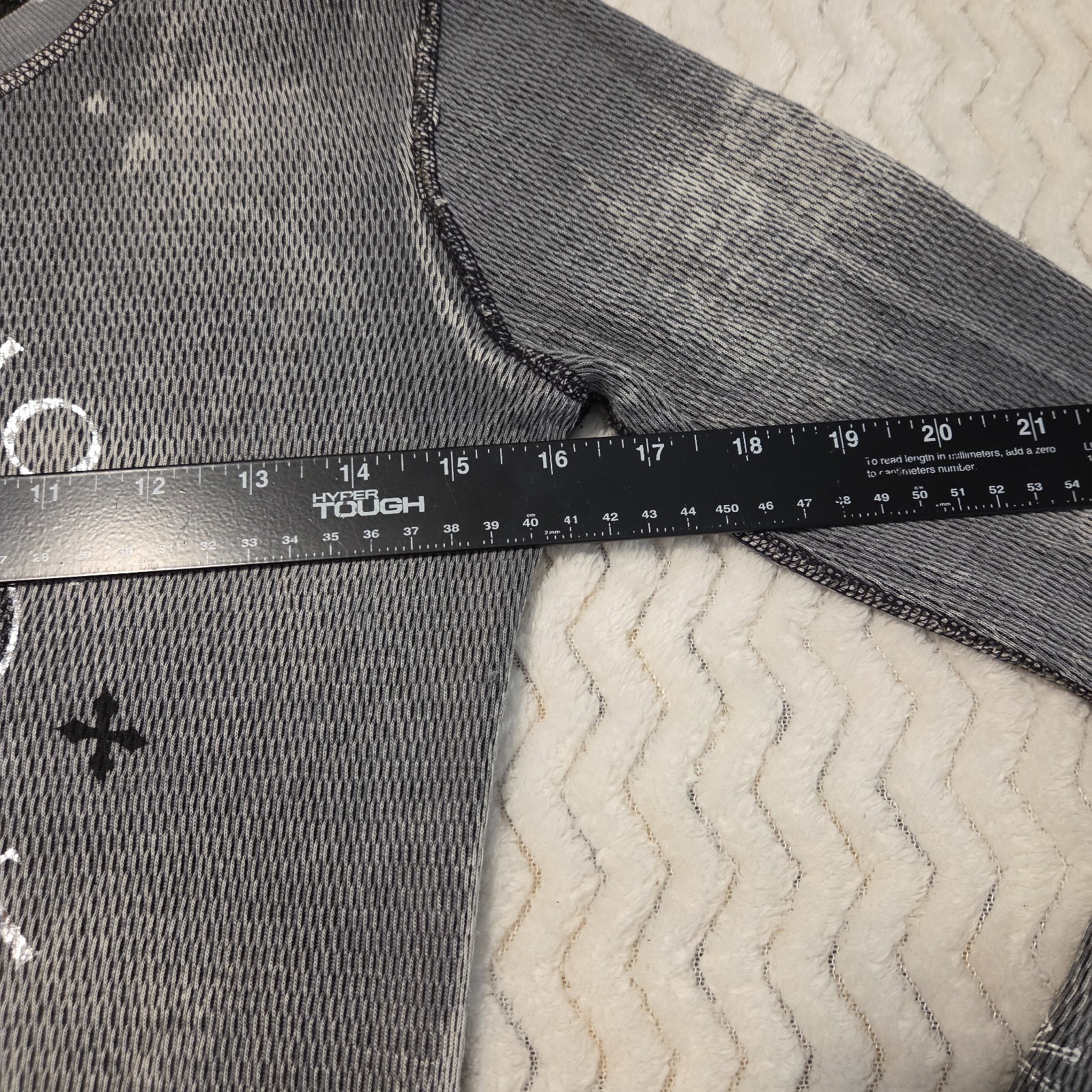 Y2K Affliction Live Fast Reversible Thermal Shirt Mens XS Made In USA See Pics gallery