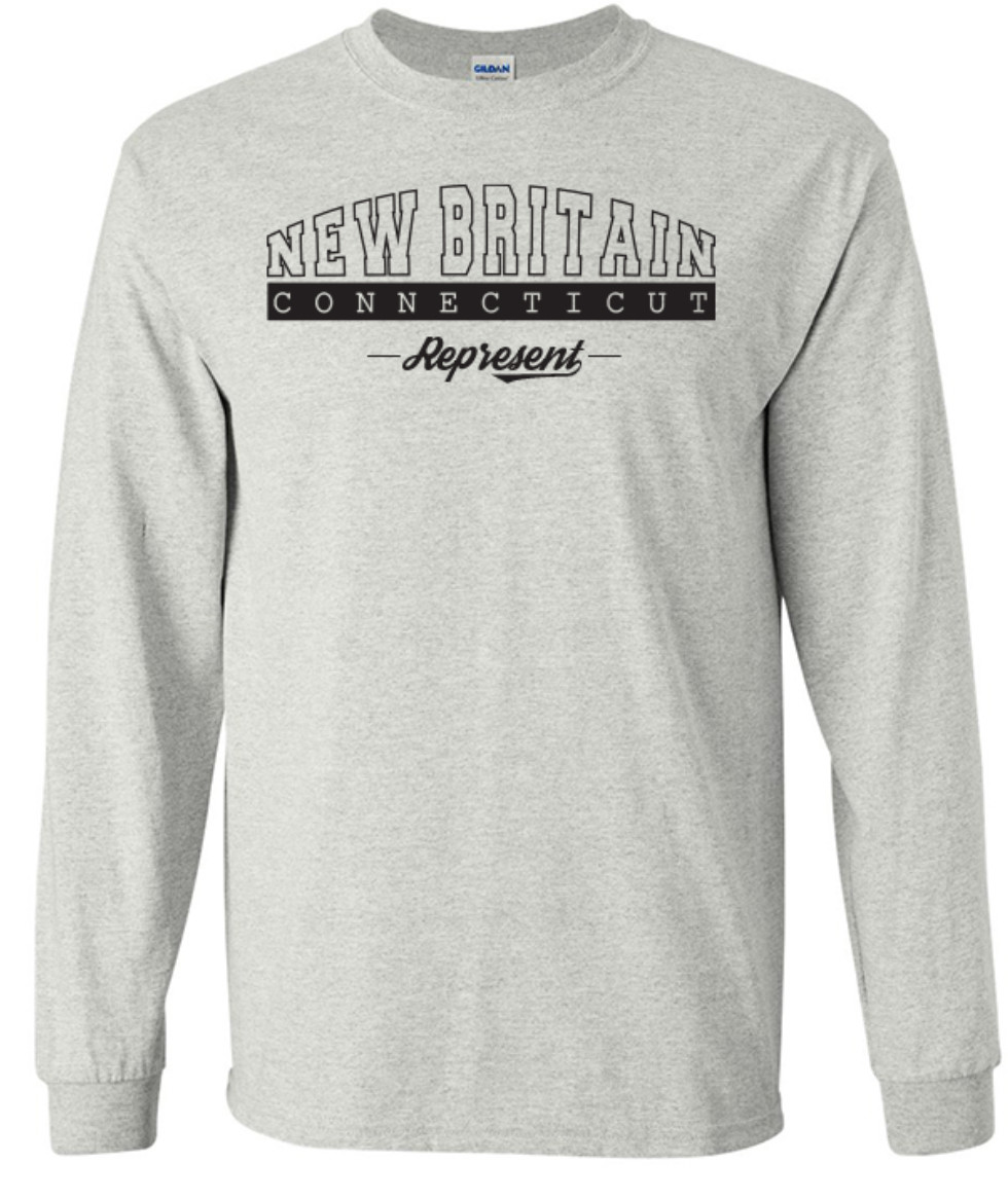 New Britain Connecticut State T-Shirt Long Sleeve Graphic Tee Unisex Apparel gallery