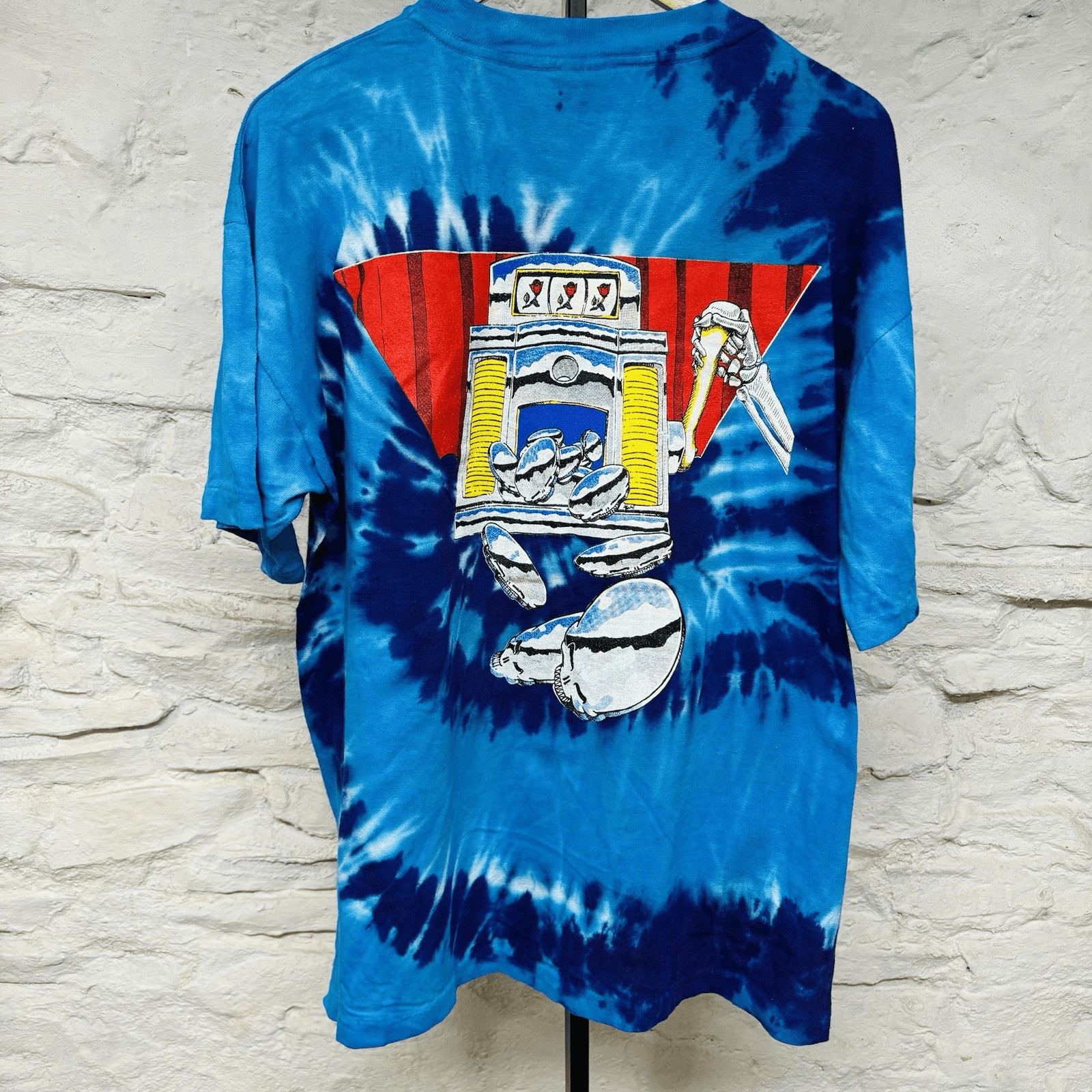 New Unworn Vtg Grateful Dead Las Vegas Band T Shirt Ripple Junction 90s Tie Dye gallery