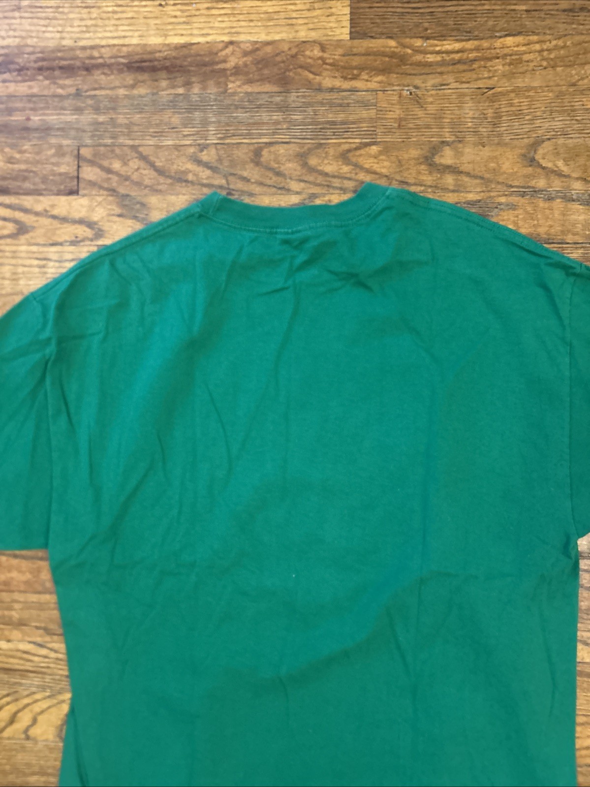 Vintage Famous Stars And Straps T-Shirt Green Big Faded Logo Y2K XXL 2XL gallery