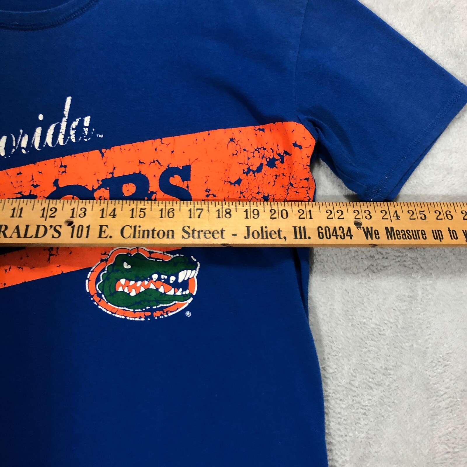 Florida Gators T-Shirt Graphic Print Short Sleeve Blue Tee Shirt Dress Size XL gallery