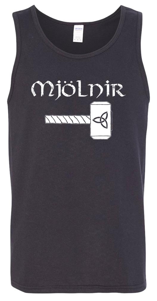 MJOLNIR Thors Hammer TANK TOP - S to 3XL - Norse Odin Viking Valhalla Thor gallery