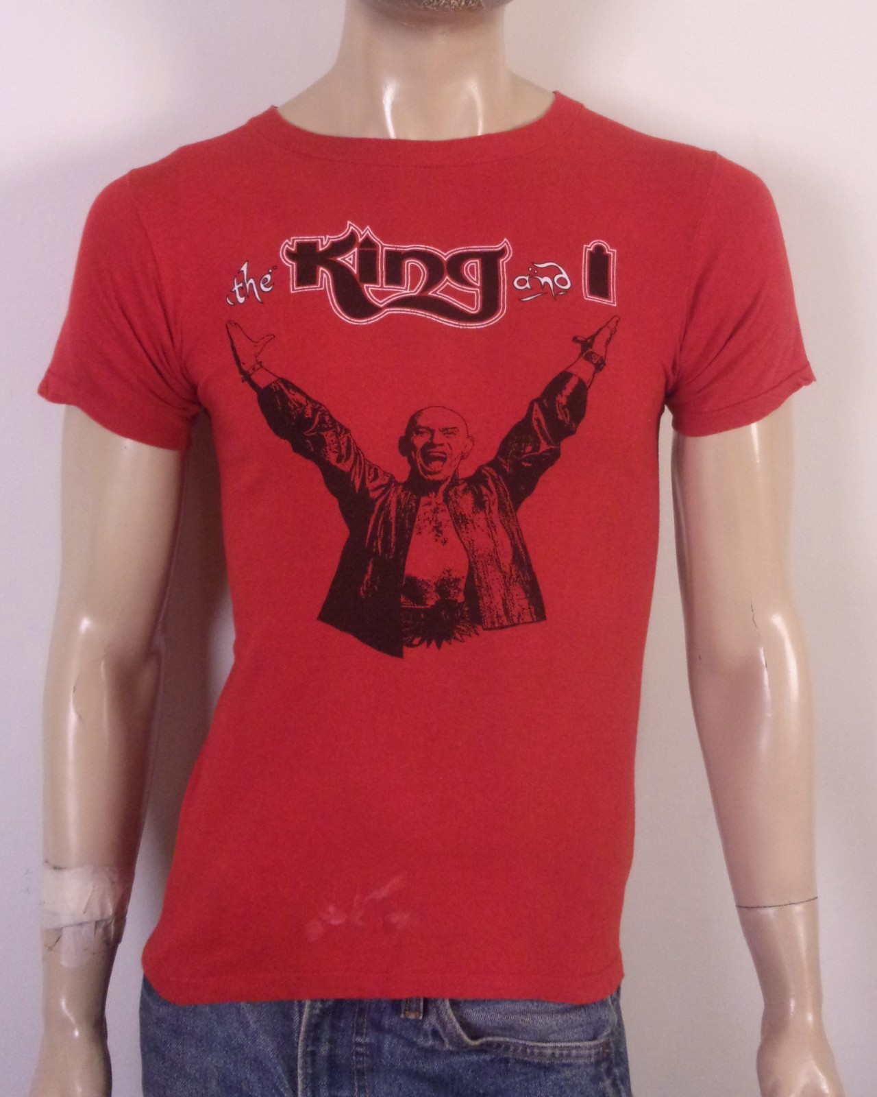 vintage 80s single stitch The King And I T-Shirt Movie Film Broadway Musical S gallery