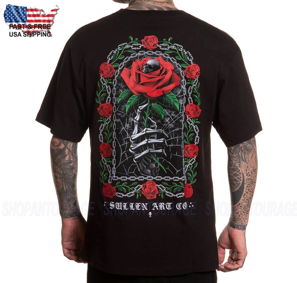 Sullen Art Collective Tempest Rose Standard SCM7378 Short Sleeve Men`s T-shirt