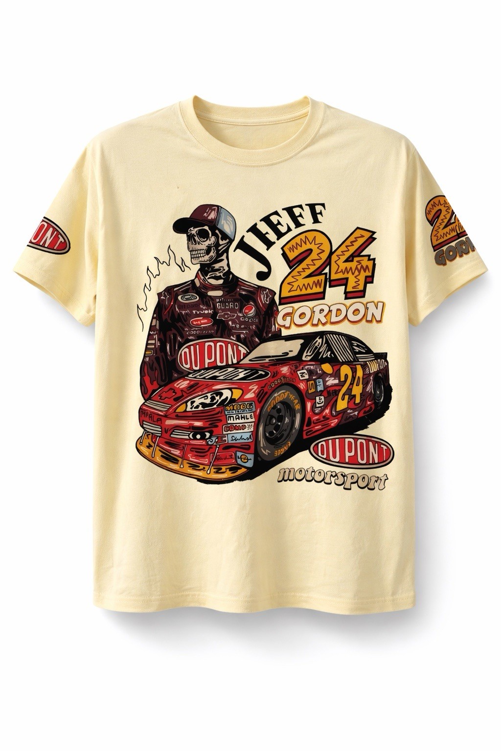 Jeff Gordon 24 Racing T-Shirt XL Graphic NASCAR Style Tee Unisex New gallery