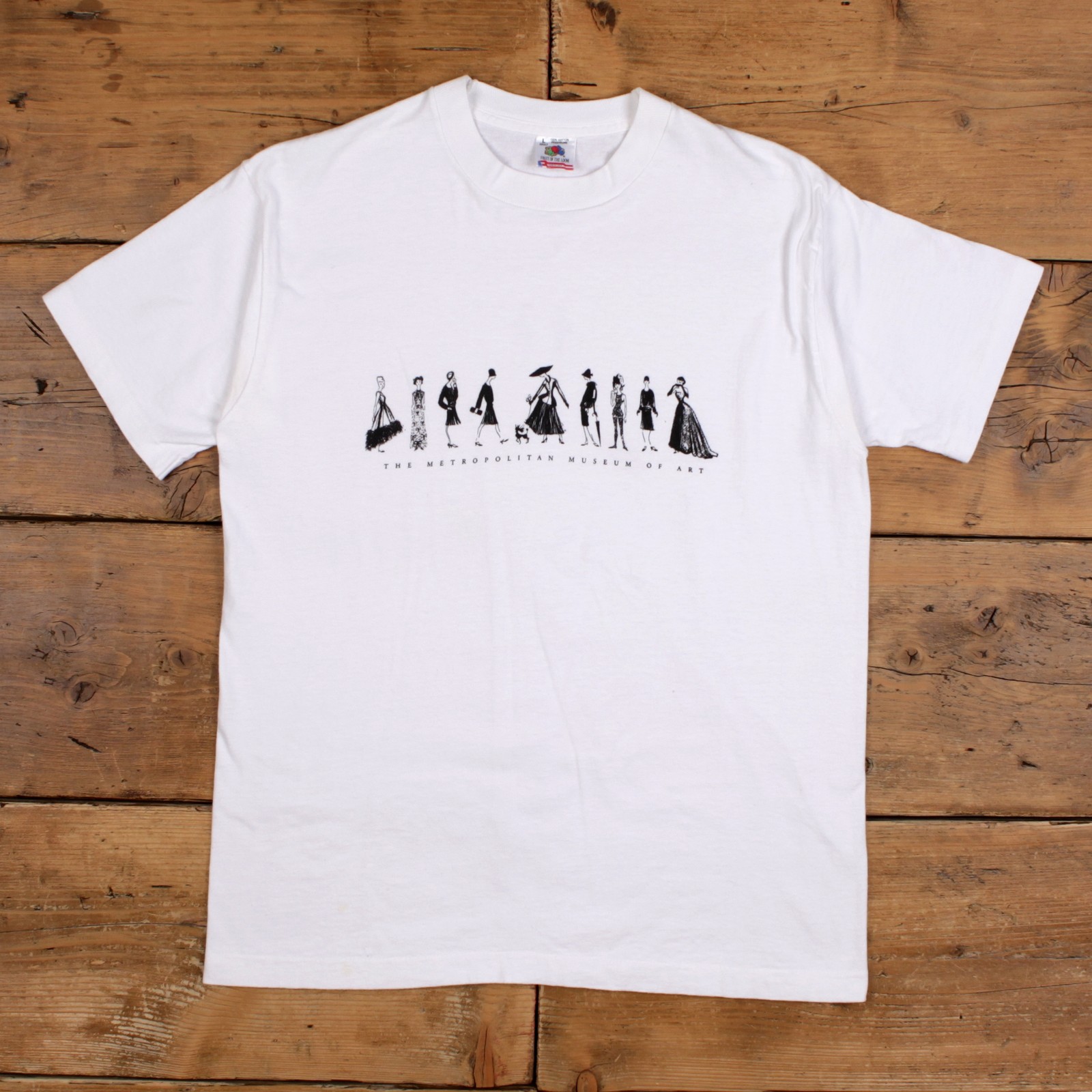 Vintage Moma Fruit of the Loom T-Shirt M Mens 90s Met Museum Art Single Stitch