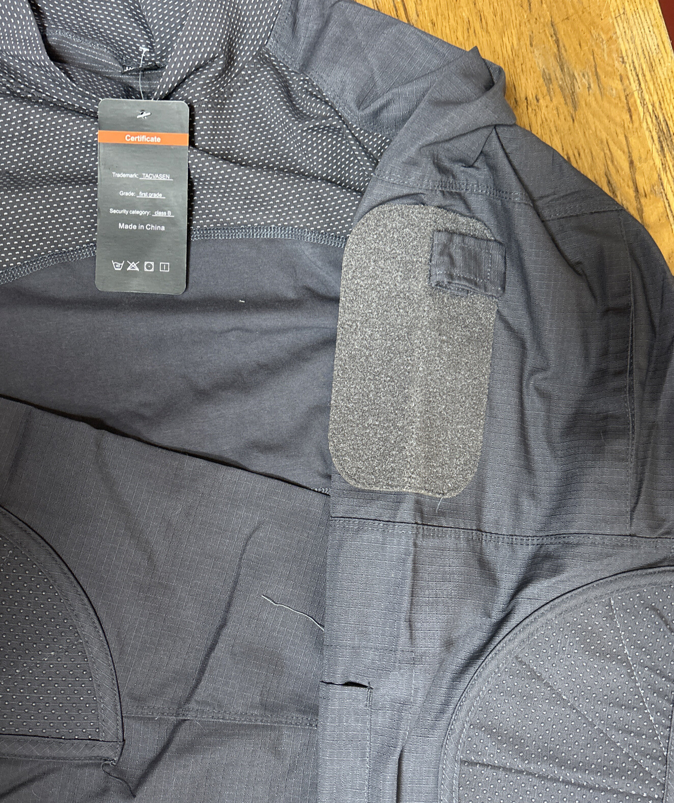 TacVasen Tactical Shirt Men’s 2XL First Grade Class B Long Sleeve Mock Neck gallery