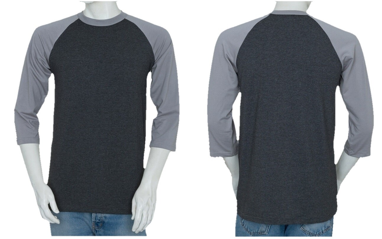 Styllion Big and Tall & Regular Size - Mens Raglan Baseball Shirts - RCQS gallery