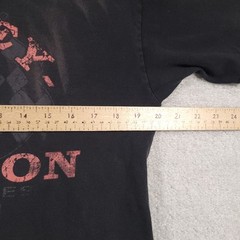 Harlye Davidson Shirt Mens Medium Black #1 Motorcycle Riding Y2K Grunge Tee