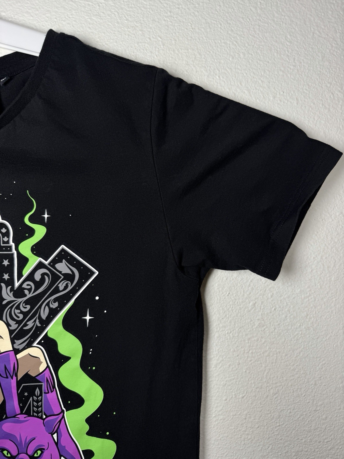 KILLSTAR I'm A Cat Person Medium Masters Of The Universe Evilyn Wide Neck gallery