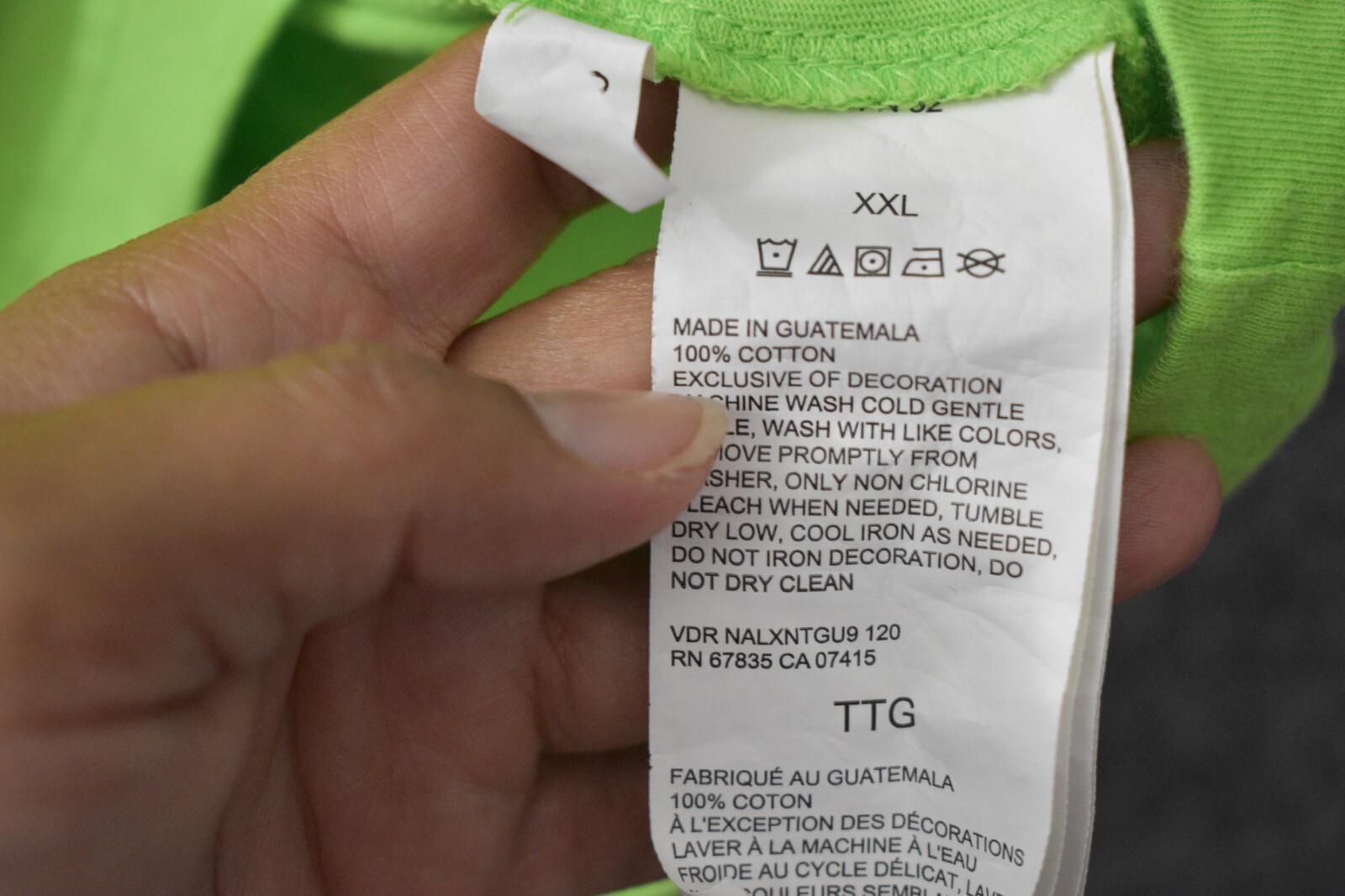 Nautica Shirt 2XL Green Blue Flags Graphic Cotton Sailing Competition Nautical gallery