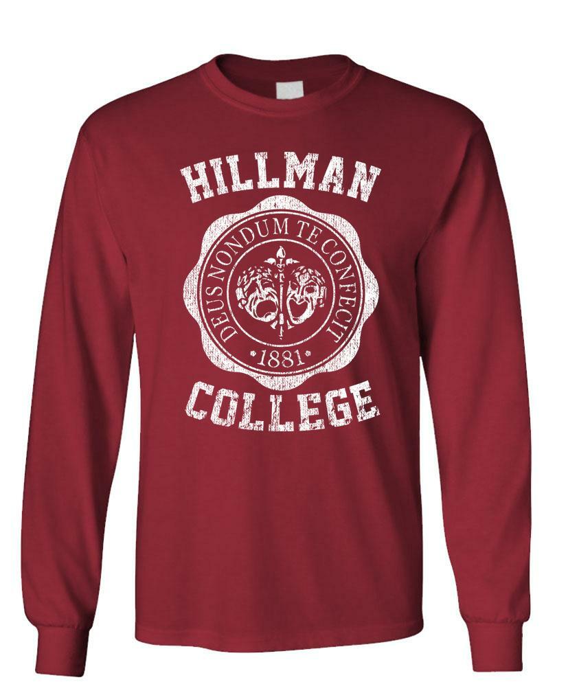 HILLMAN COLLEGE - retro 80s sitcom tv - Long Sleeved Tee gallery