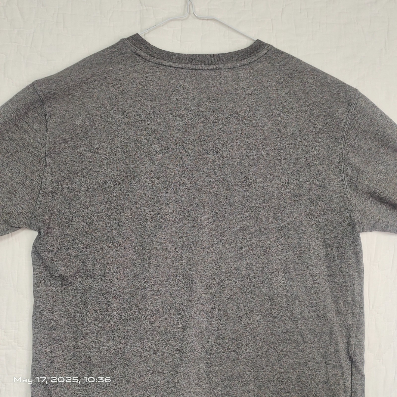 Mens Lacoste Sport Grey Short Sleeve T Shirt Top (See Measurement in Photos) gallery