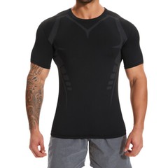 Men’s Compression Shirt Short Sleeve Athletic Base Layer Sports Workout Tank Top