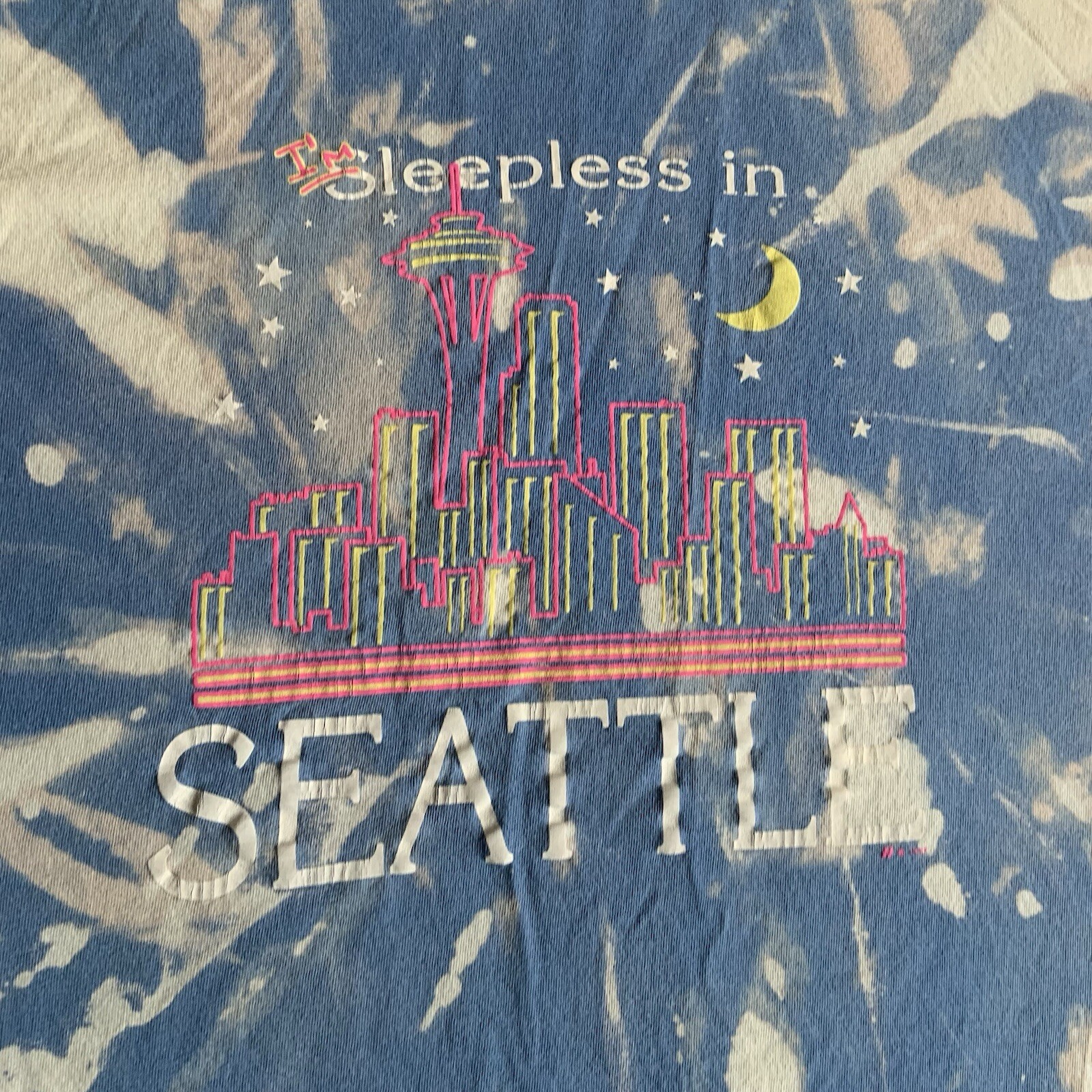 Vintage 90s Women’s Oversized Seattle Tourist Night Shirt One Size Fits All gallery