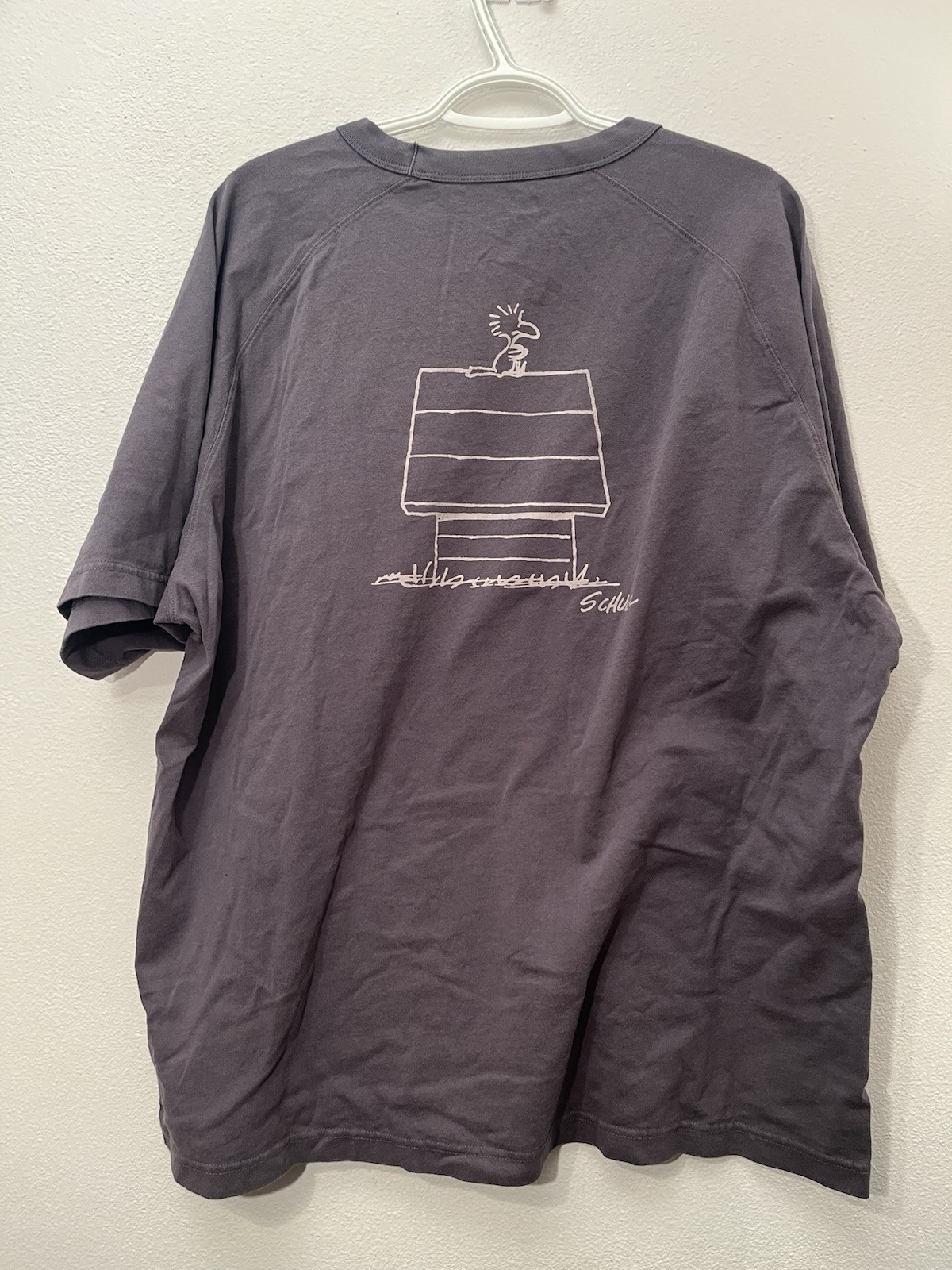 Uniqlo UT Snoopy Flying Ace You Can Be Anything Graphic T-Shirt Size XL Gray gallery