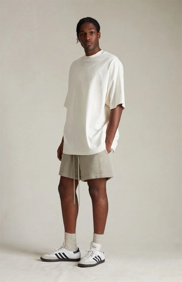 Fear of God Essentials Tee Cloud Dancer (FW23) Size Medium Brand New gallery