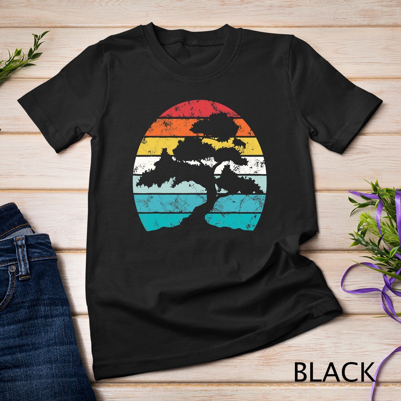 Bonsai Tree Lover Japanese Garden Art Zen Gardener Vintage Unisex T-shirt gallery