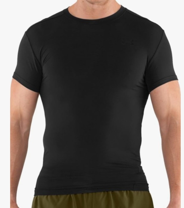 Under Armour 1216007 Men's Heat Gear Tactical Compression Sleeve T-Shirt Size S gallery