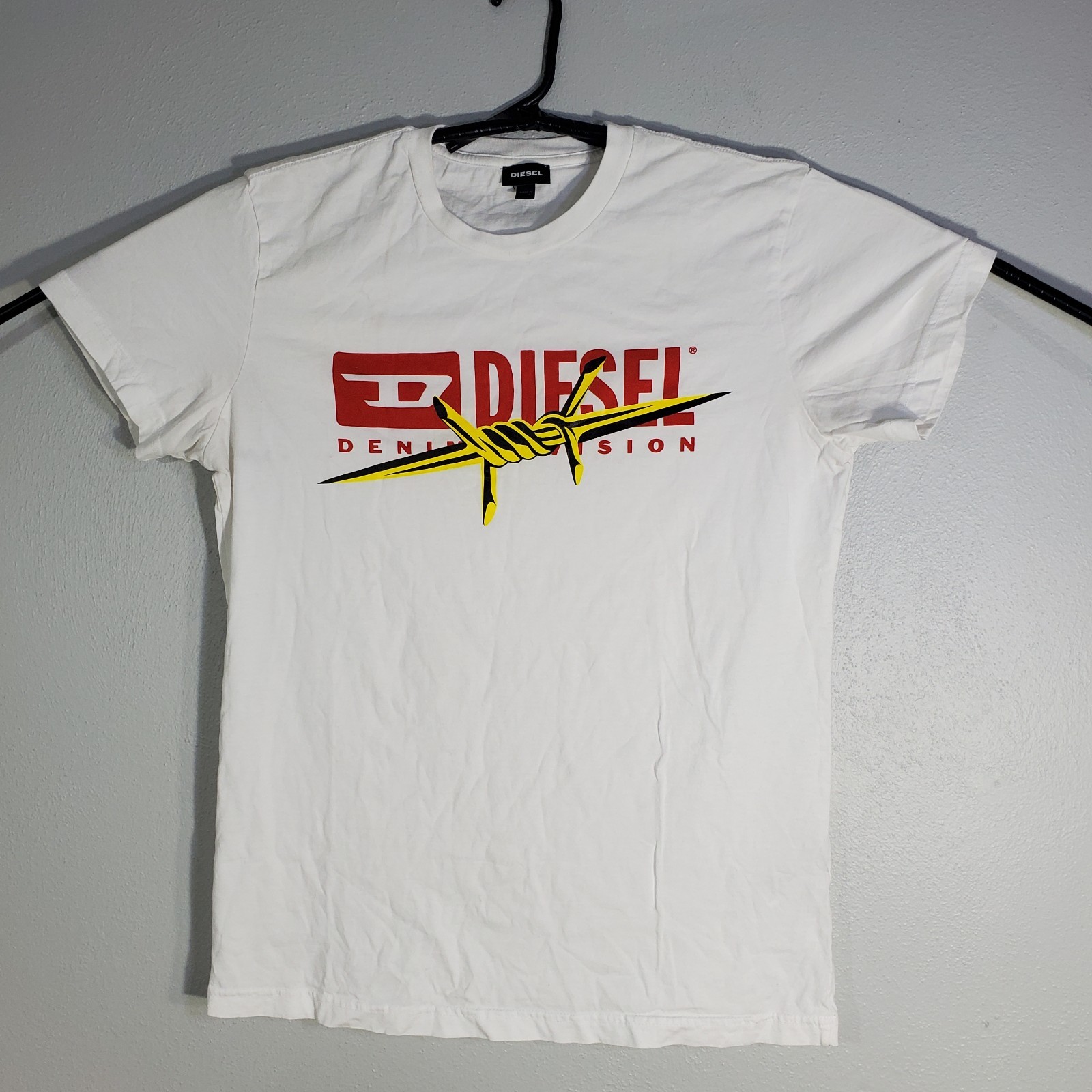 DIESEL Mens Short Sleeve T-Shirts, Trendy Smart Casual Tops for Modern Style XL
