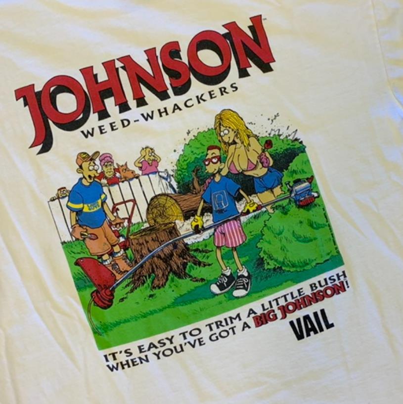 SALE Big Johnson T shirt, White t shirt, new vintage shirt new- July gift, new gallery