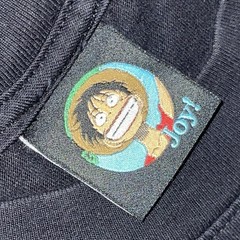 JOY Studios One Piece Luffy Ace Sabo Brothers Anime Graphic T-Shirt Black RARE L