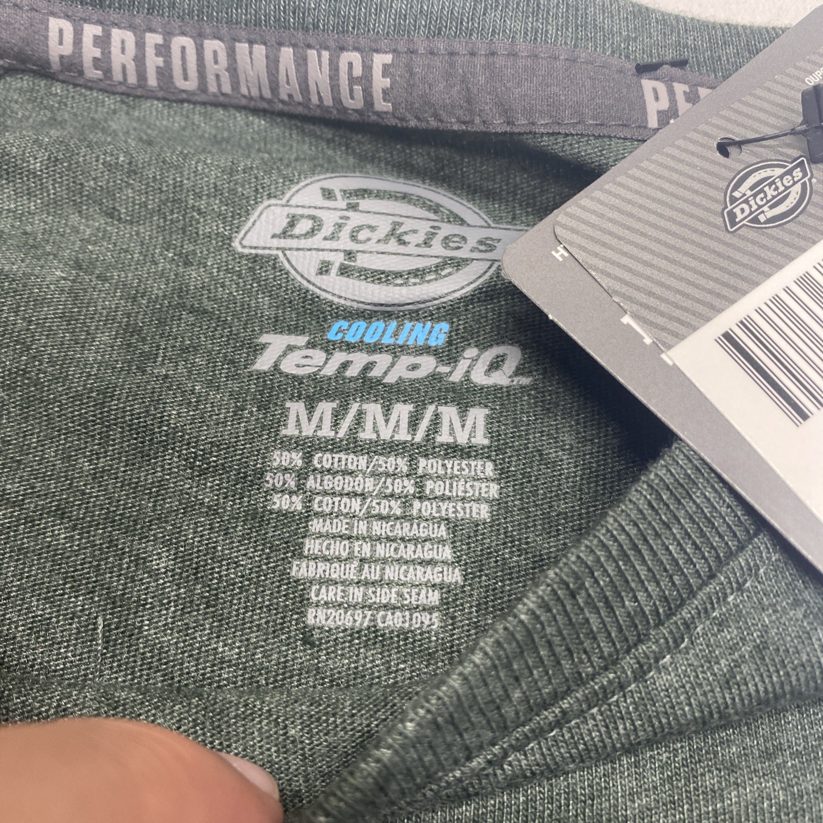 NWT Dickies Temp-iQ Cooling Performance Pocket T-Shirt Size Medium! Brand new! gallery
