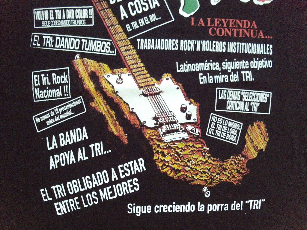 ROCK URBANO SHIRT,HARAGAN INTERPUESTO BANDA BOSTIK LIRAN TRI CAIFANES MEXICO gallery