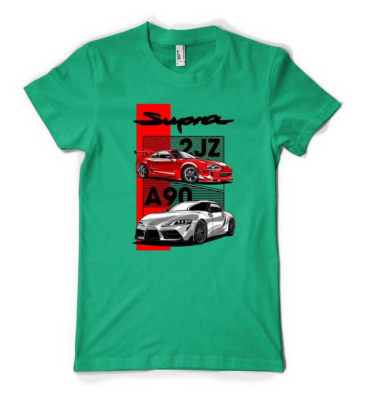 Japanese Supra Sportcar Classic Custom Car Personalised Unisex Adult T Shirt gallery