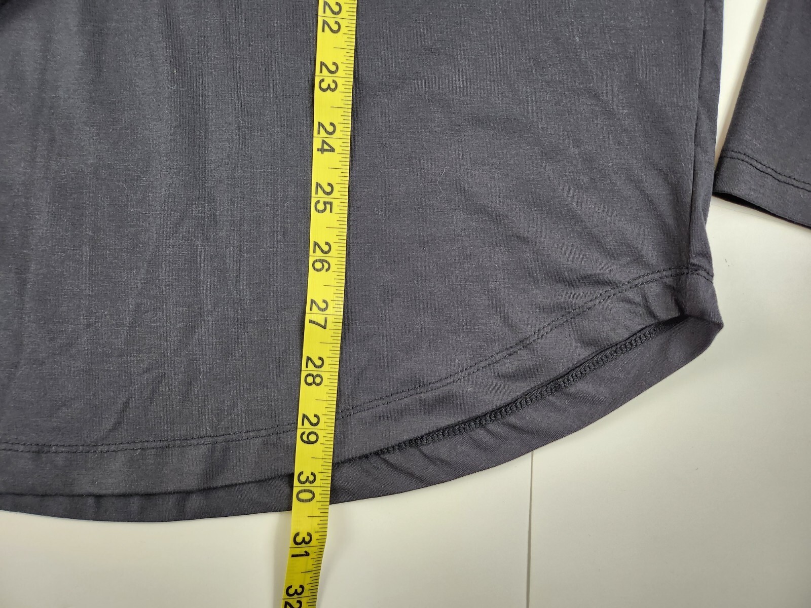 X Cuts Curve Hem Men's Longsleeve Henley Shirt Size XXL Black Pyca Pro gallery