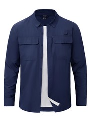 I Men’s Button Down Shirt, Long Sleeve, Quick Dry