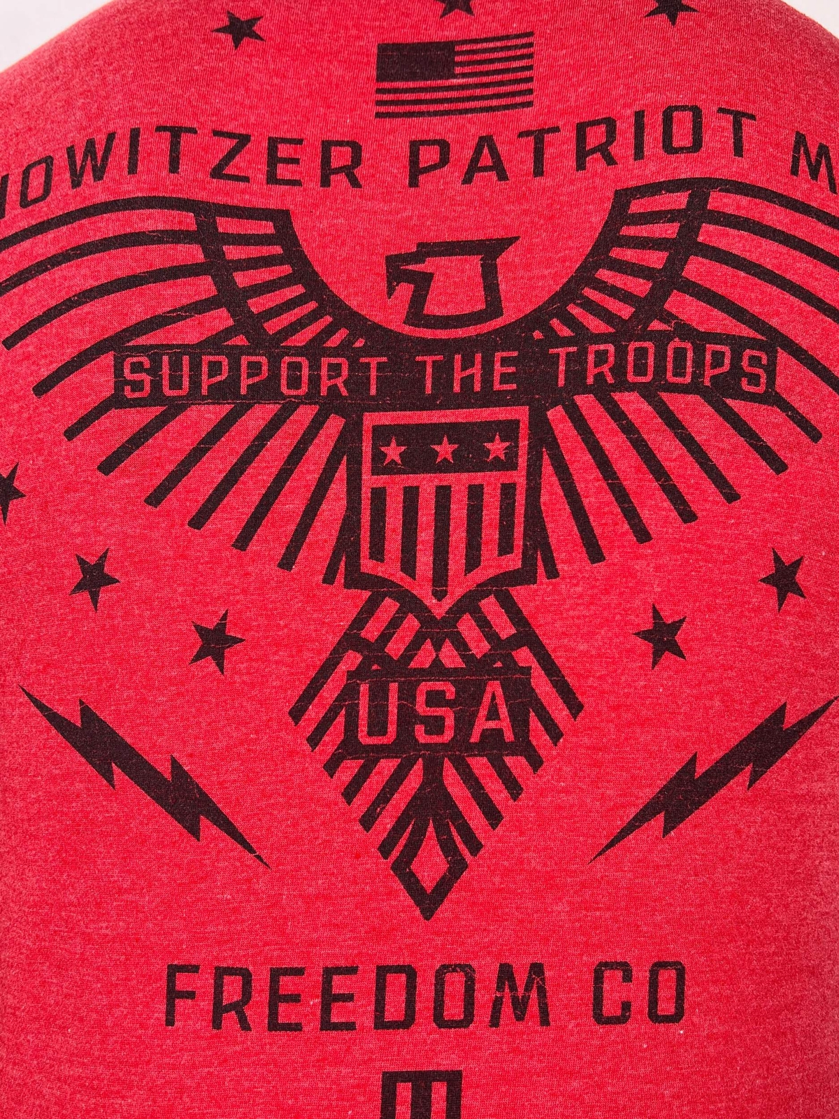 Howitzer Style Men's T-Shirt Support Military Grunt MFG gallery