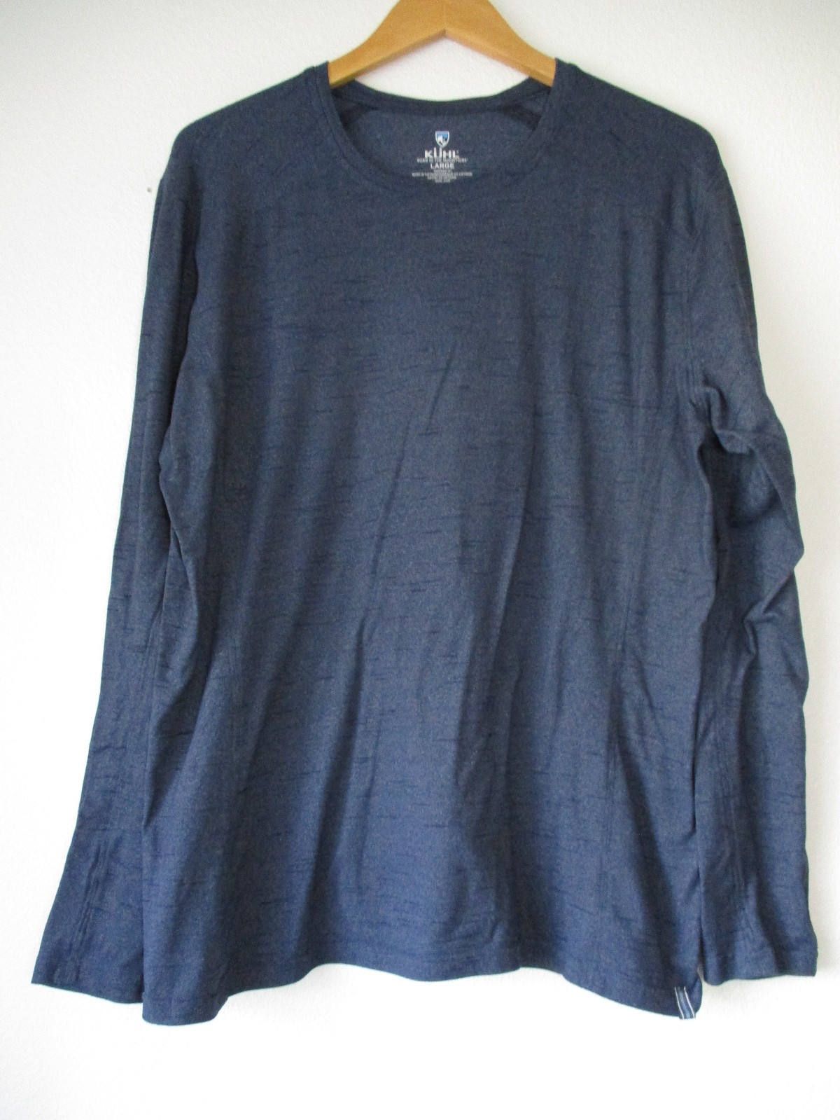 Kuhl T Shirt Mens Large Intent Krew Stretch Lightweight Long Sleeve Athleisure gallery
