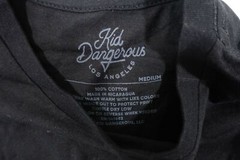 KID DANGEROUS SPACE TOURS SHUTTLE MOON NASA VINTAGE RETRO GALAXY MEDIUM TSHIRT