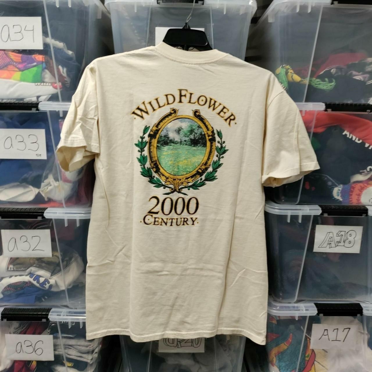 WildFlower 2000 Century Vtg Tee Size Xl Beige Color A252ed gallery