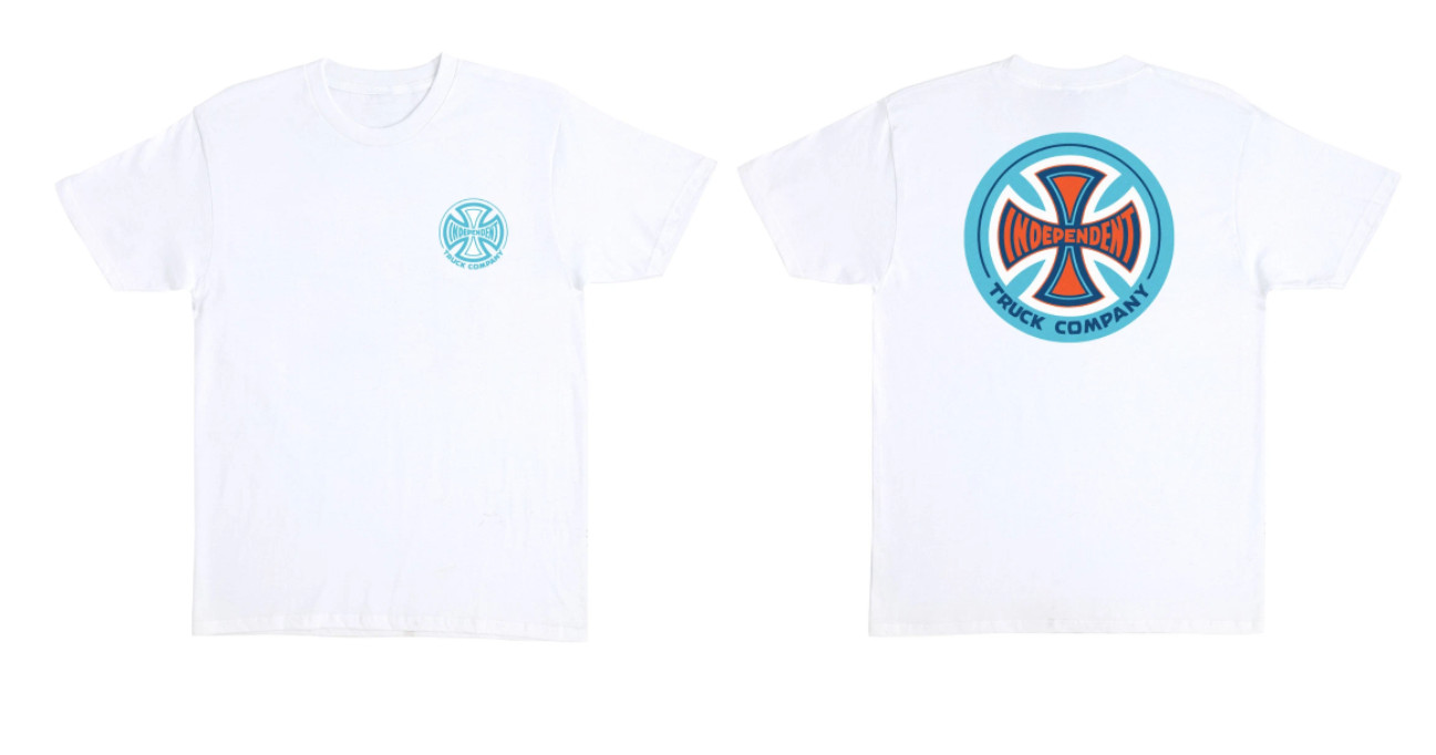 Independent Truck Co Legacy White Streetwear Graphic Tee Mens Skate Reprint gallery