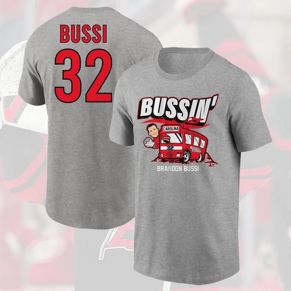 SALE! Brandon #32 Bussi 2026 Player Name & Number Gift For Carolina Fan S-5XL gallery