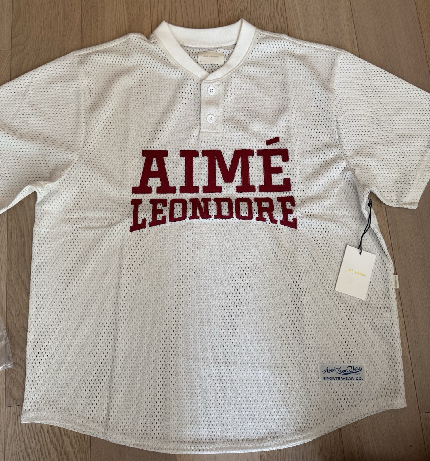 ALD Aime Leon Dore Mesh Batting Practice Jersey Medium White gallery