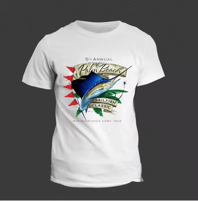 90s Sea Fishing T-Shirt Men Vintage 2026 Summer Ocean Graphic Fisherman Tee
