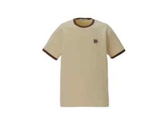 Onitsuka Tiger GRAPHIC TEE BEIGE/BROWN Ringer T-shirt Unisex Men Women Japan New