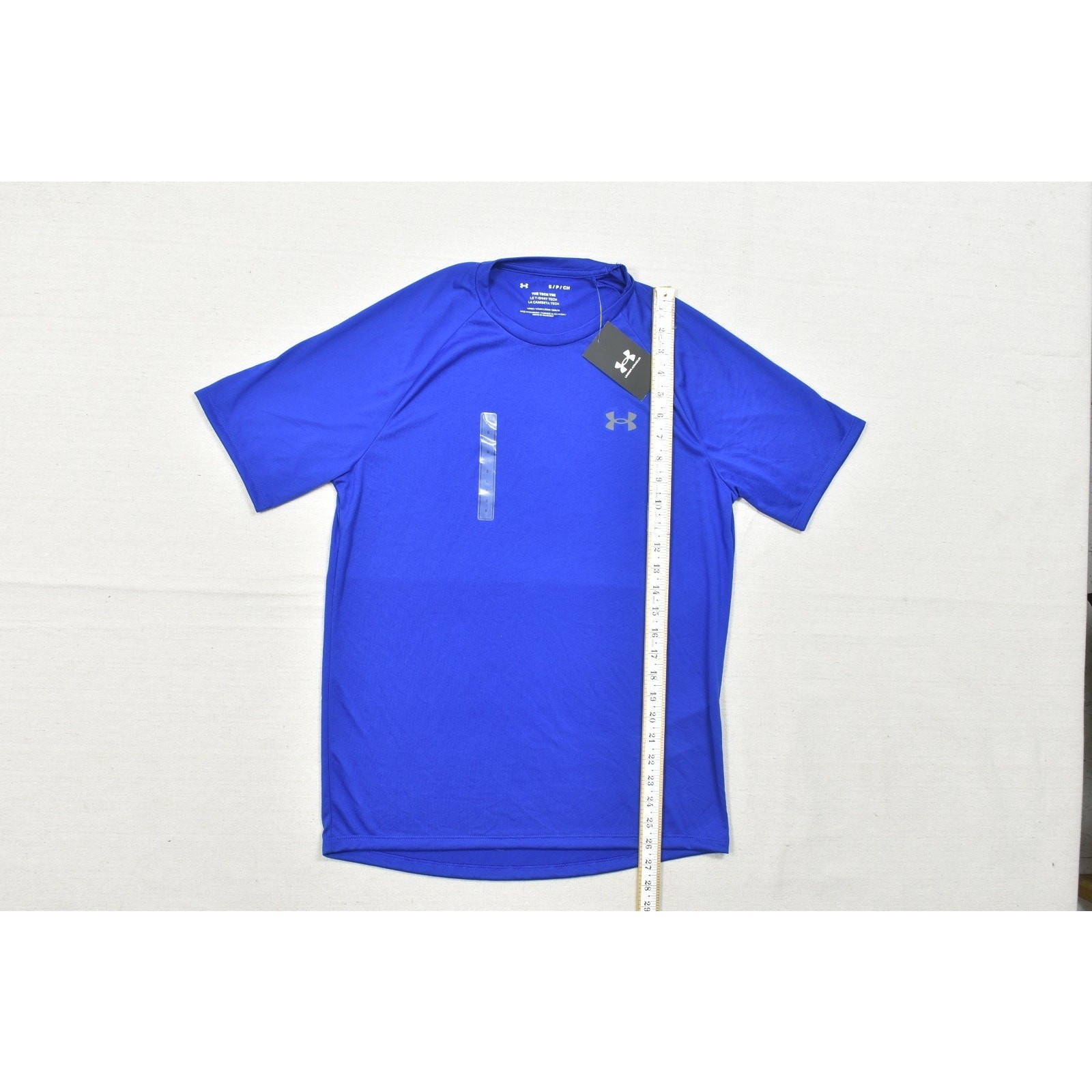 NEW Under Armour UA Tech 2.0 Short Sleeve T-Shirt Loose Fit Blue Size Small gallery