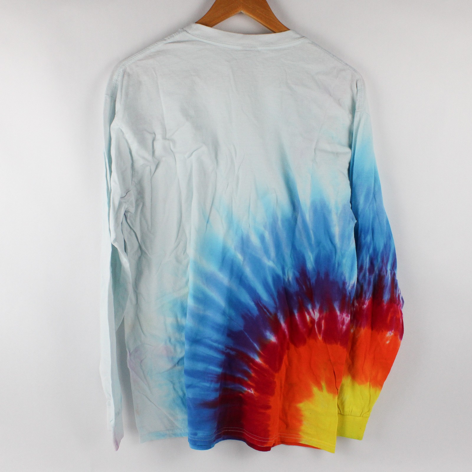 Gildan Stone Bridge School Tie-Dye Crew Neck Long-Sleeve T-Shirt Men's Large gallery