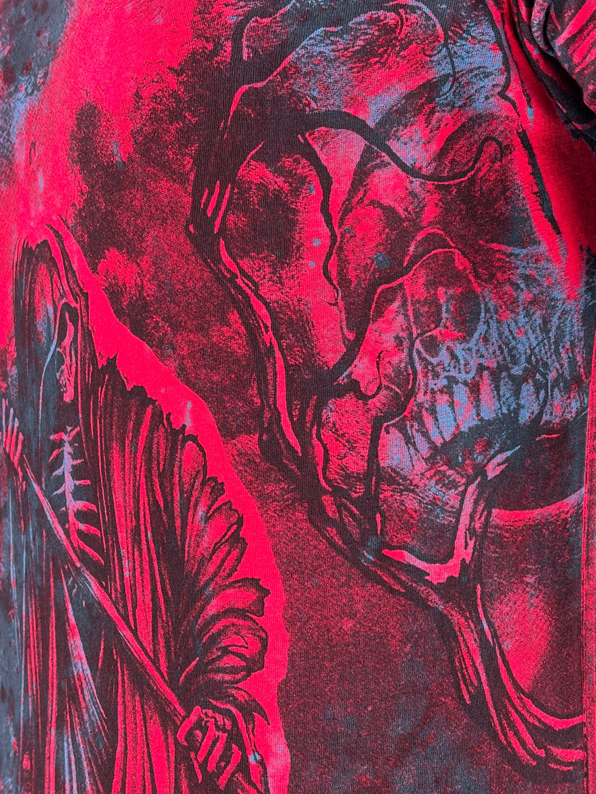 Xtreme Couture By Affliction Men's T-shirt Sorrow Biker Tattoo White gallery