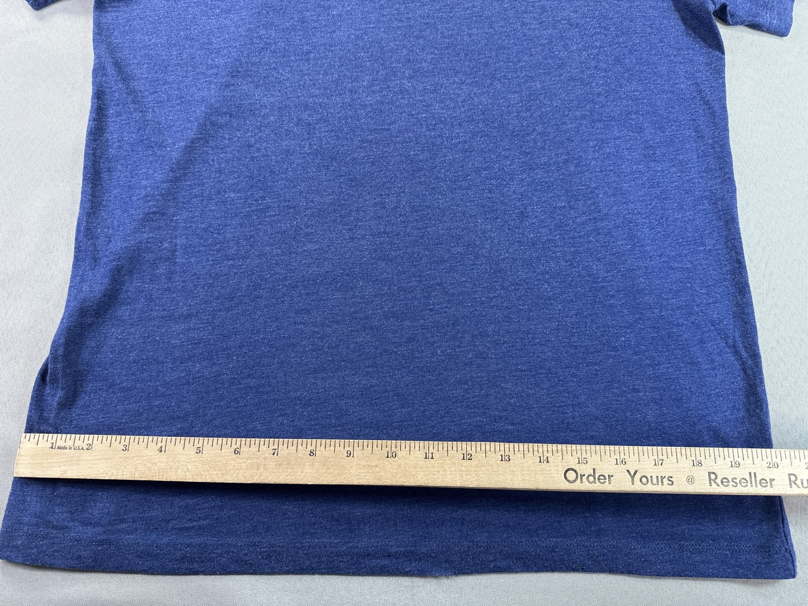 J.Crew Tee Mens Large Blue Cotton Crewneck Short Sleeve Solid Regular Fit Preppy gallery
