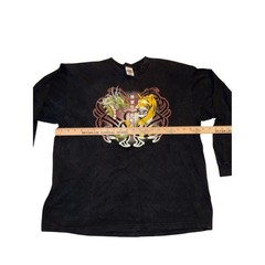 Vtg Delta Crouching Tiger Hidden Dragon Graphic L/S T-Shirt XL nostalgia see pic