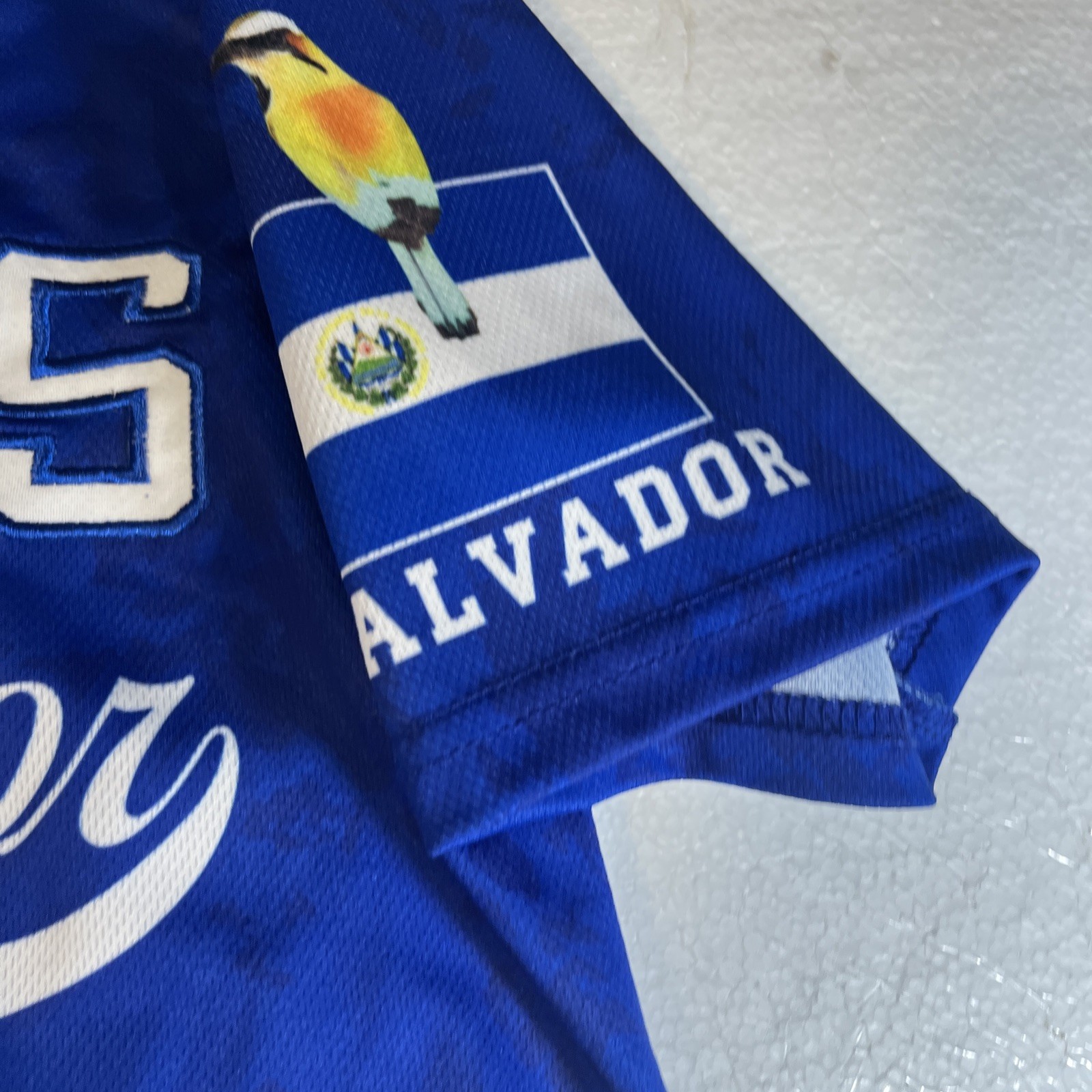 EL Salvador Baseball Shirt Size M All Over Print gallery