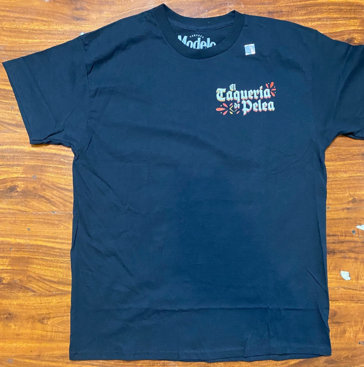 MODELO Beer "El Taqueria De Pelea" Ripple Junction Double Sided Tee SZ L-NWOT gallery