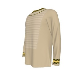 BSG Colonial Warrior Long Sleeve Uniform T-Shirt Galactica | 190GSM Cotton