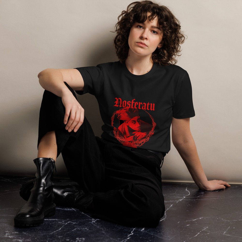 Nosferatu Gothic VampireUnisex premium t-shirt