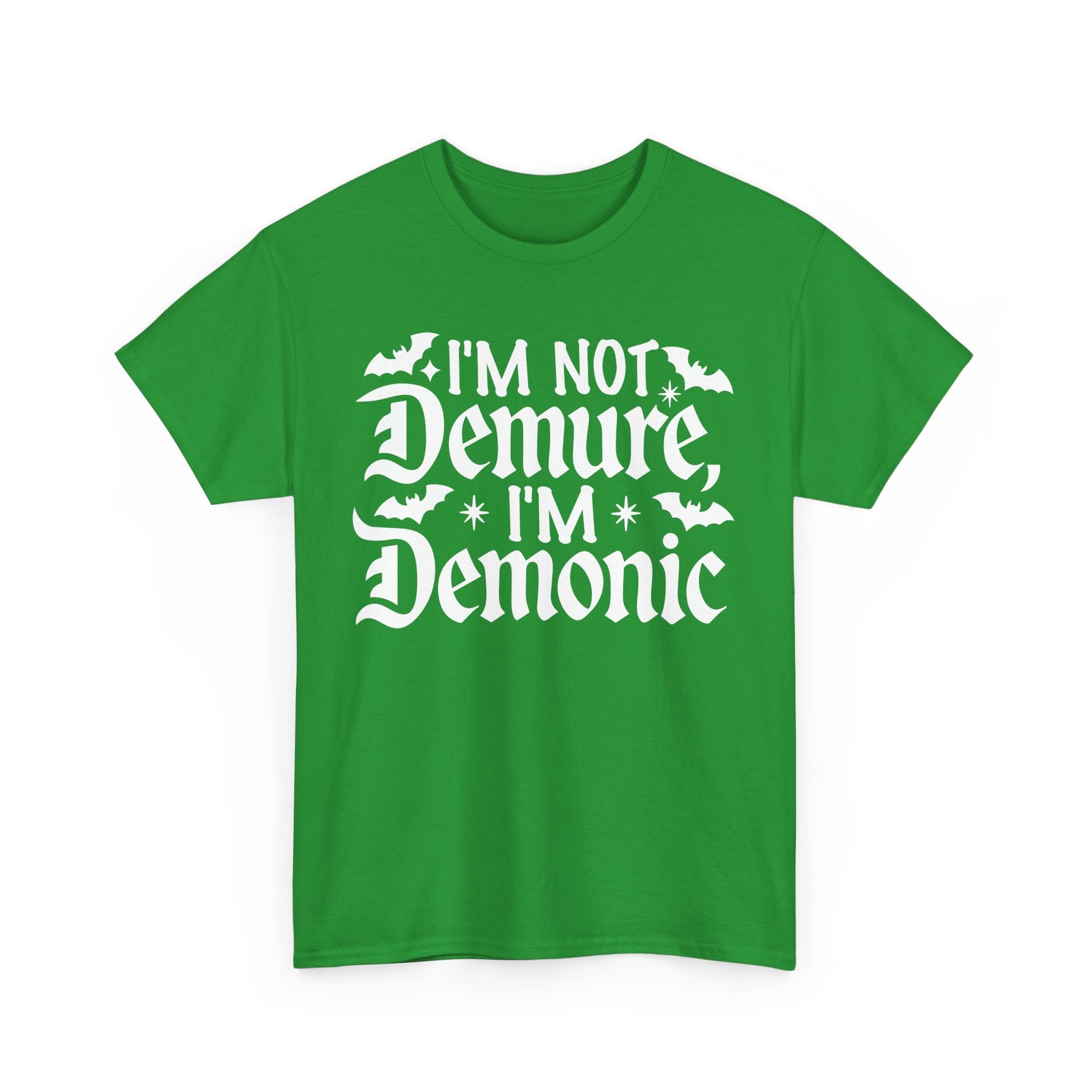 Spells & Potions T-Shirt | Im Not Demure Im Demonic Shirt gallery